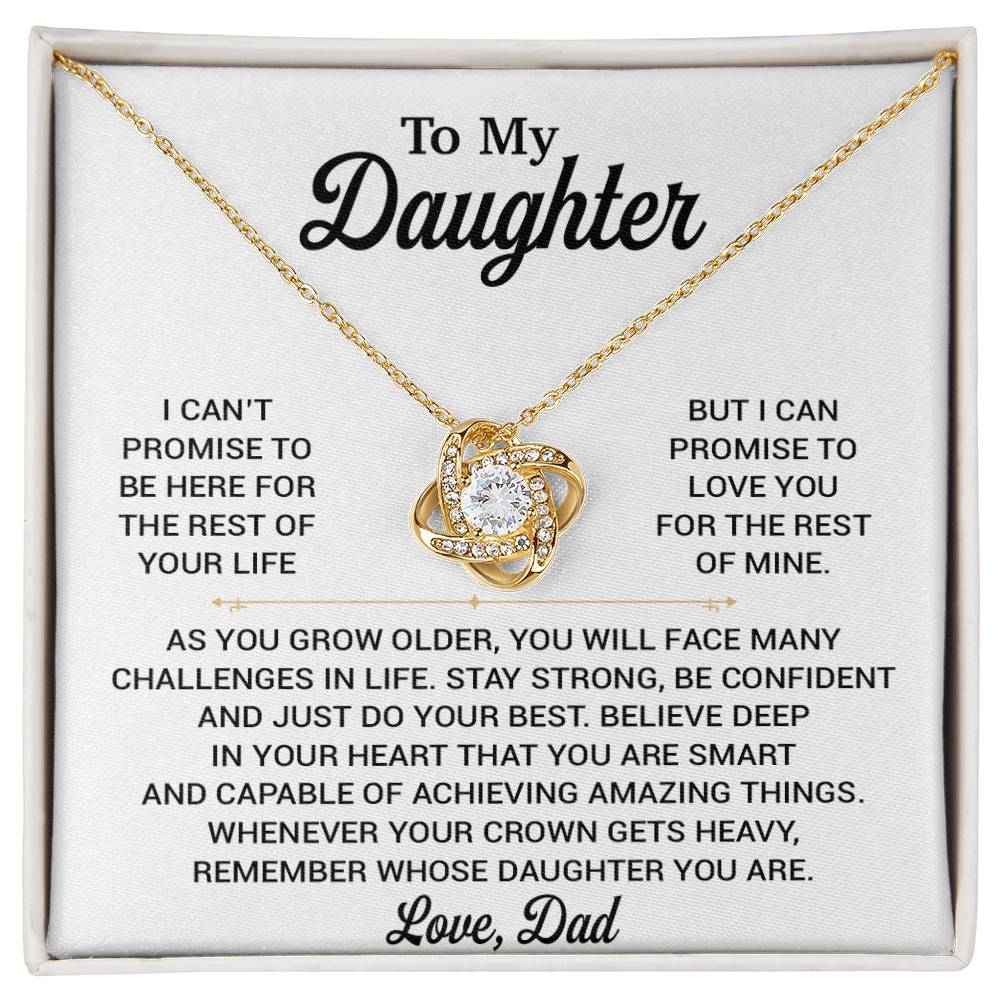To My Daughter Necklace, Gift for Daughter from Dad, Daughter Father Necklace 9_11