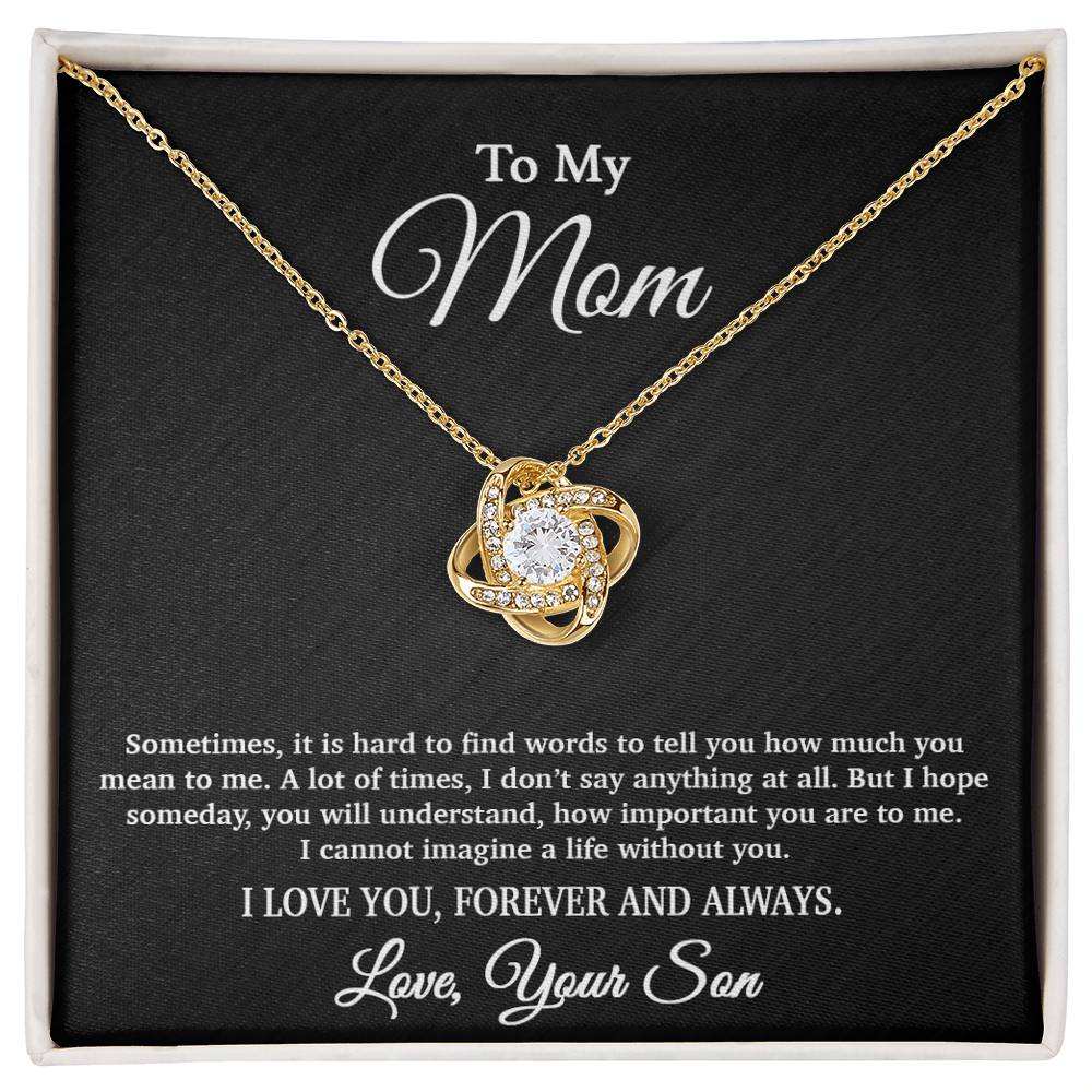 To My Mom Necklace, Gift From Son For Birthday, Mother_s Day Gift 5_4