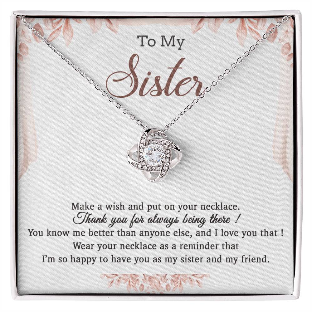 To My Sister Necklace, Brother to Sister, Birthday gift For Sister from Brother 6_1