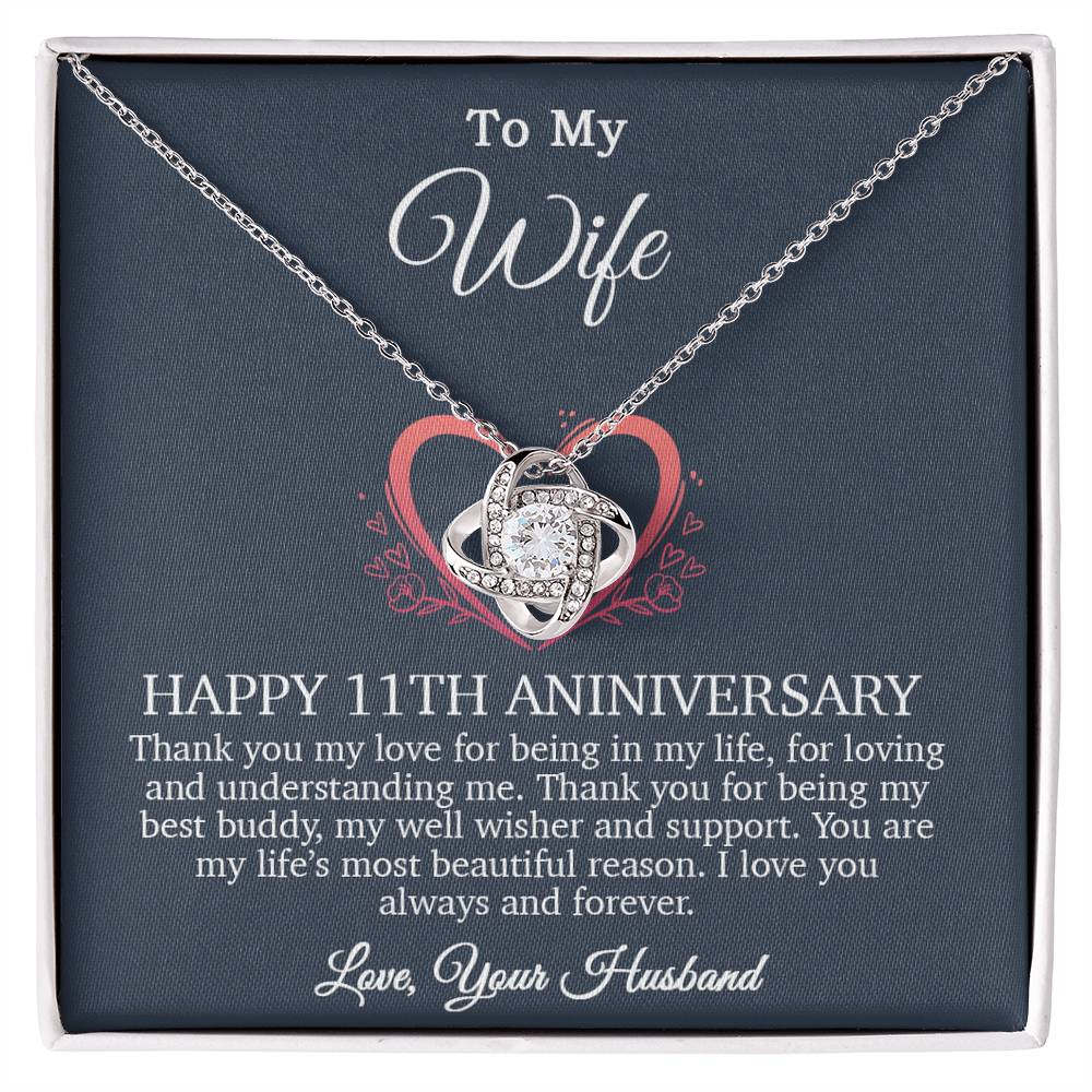 11th Anniversary Gift For Wife, 11 Year Anniversary Gifts, 11th Wedding Anniversary Gift Ideas_Blue