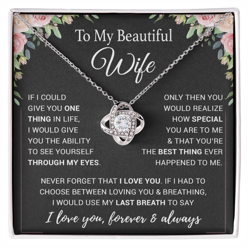 To My Wife Necklace, Christmas Gifts For Women, Anniversary Gift For Wife 10_11
