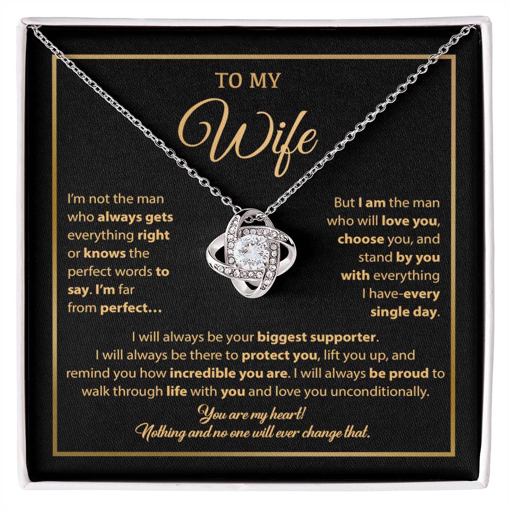To My Wife Necklace, Gift For Wife, Anniversary Gift For Wife, Necklace For Wife 5_1