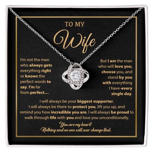 To My Wife Necklace, Gift For Wife, Anniversary Gift For Wife, Necklace For Wife 5_1