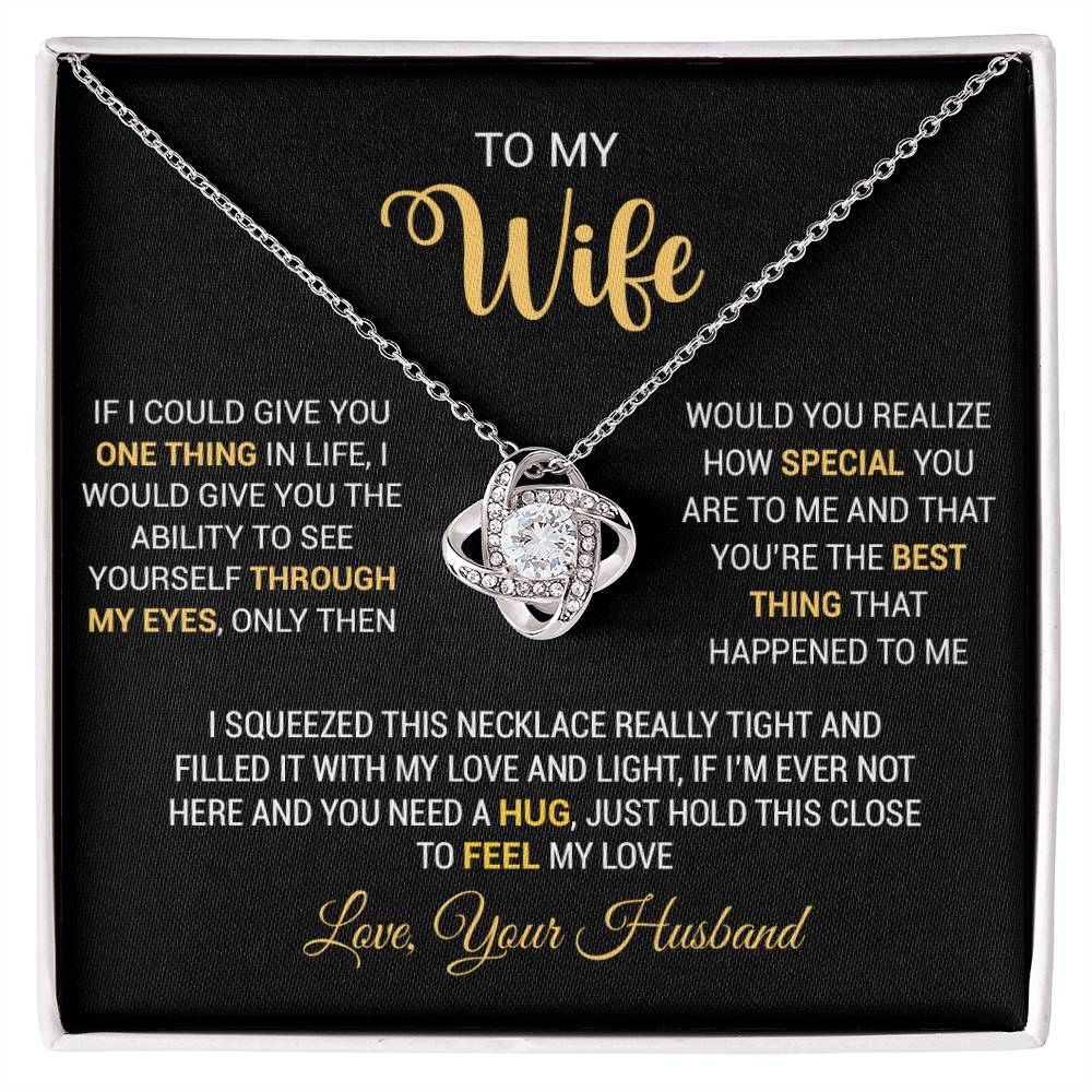 To My Wife Necklace, Gift For Wife, Anniversary Gift For Wife, Christmas Gift 25_9