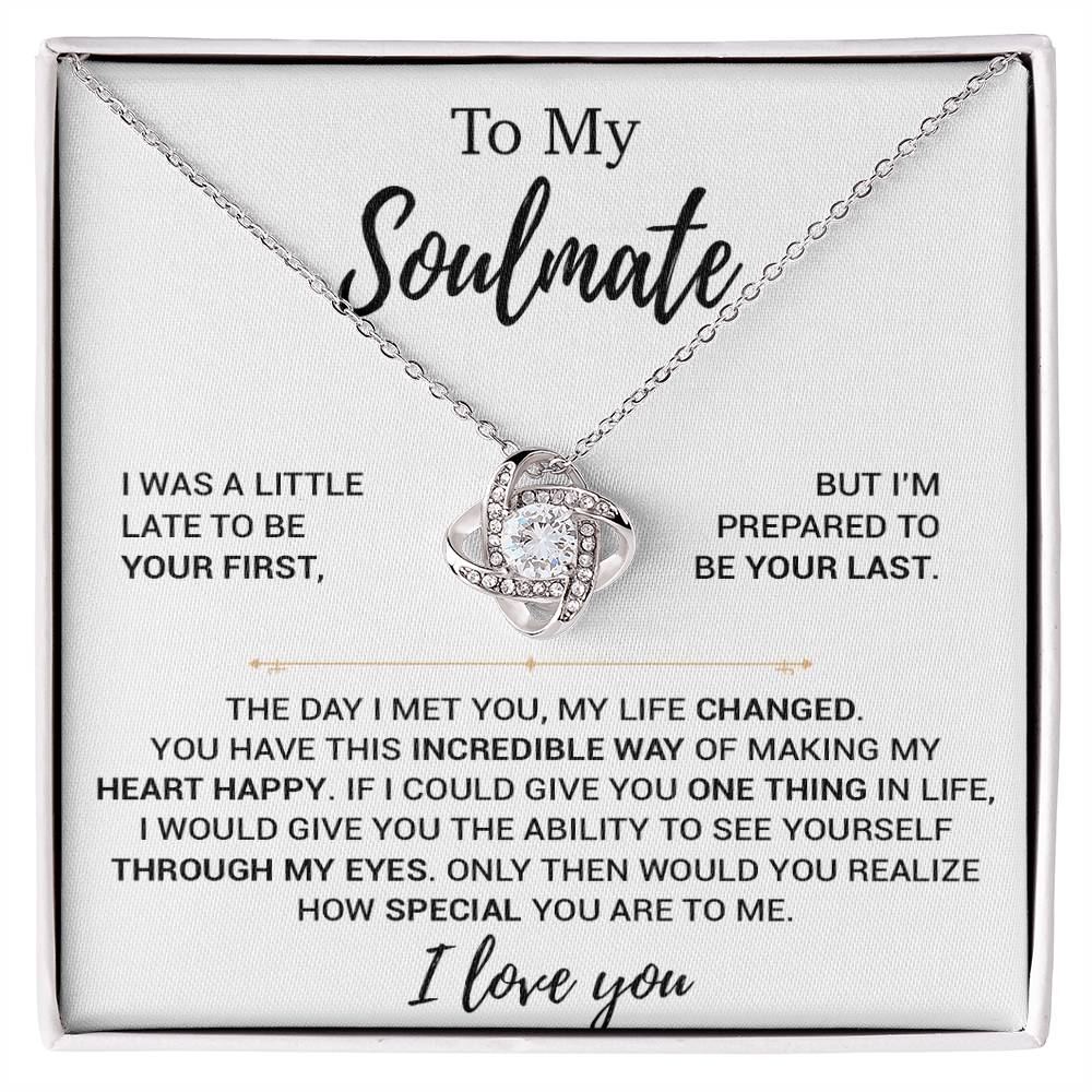 To My Soulmate Necklace, Soulmate Gift, Christmas Gift 11_9