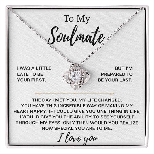 To My Soulmate Necklace, Soulmate Gift, Christmas Gift 11_9