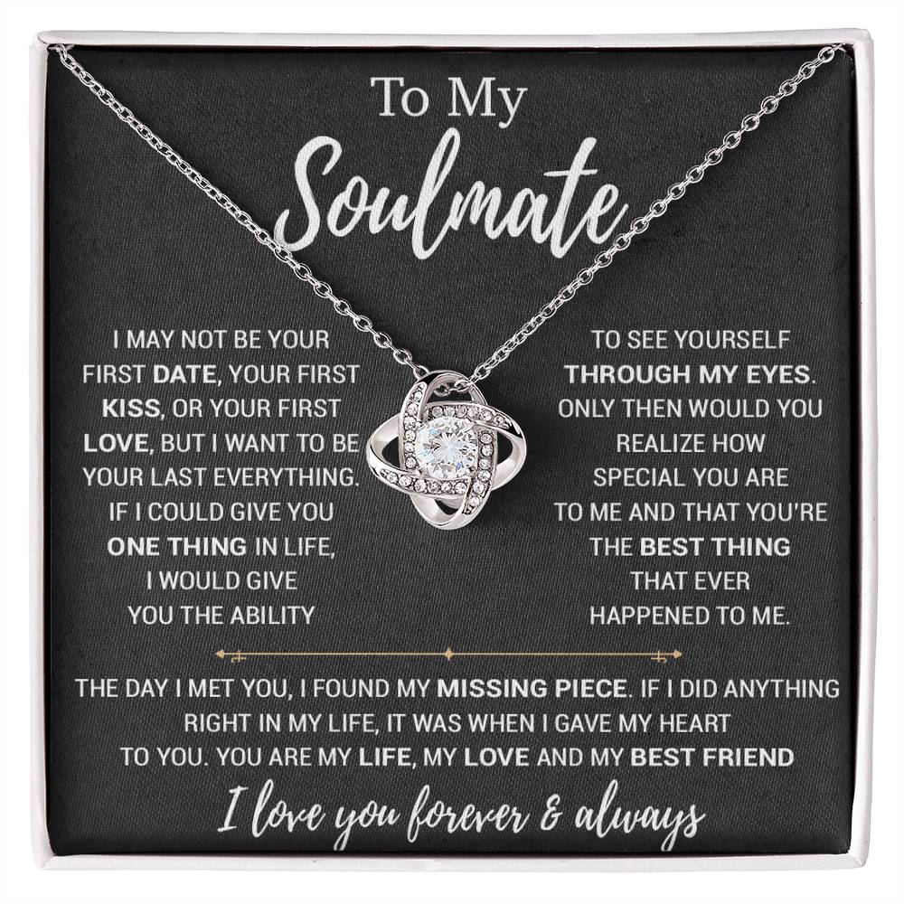 To My Soulmate Necklace, Birthday Gifts For Her, Christmas Gift For Soulmate 13_9