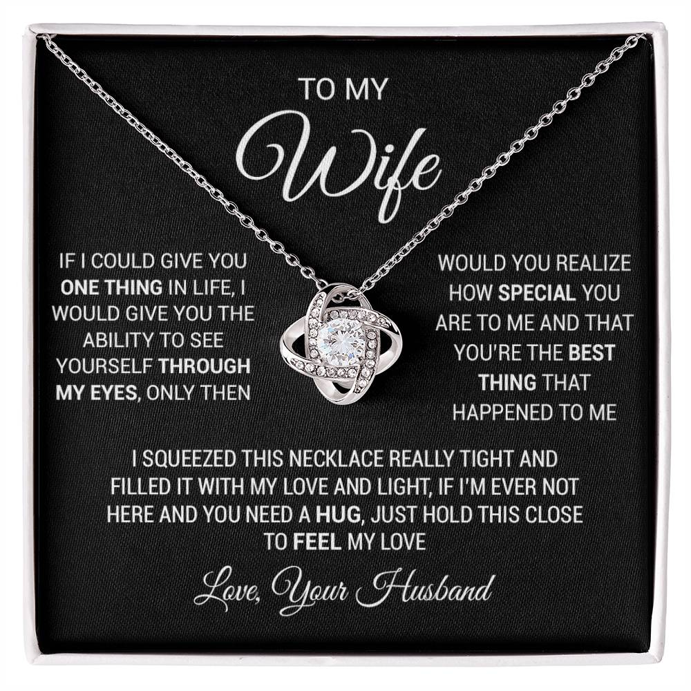 To My Wife Necklace, Gift For Wife, Anniversary Gift For Wife, Christmas Gift 1_5