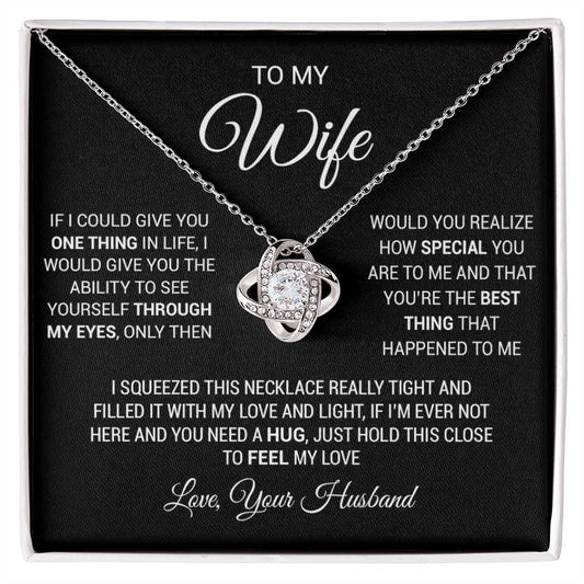 To My Wife Necklace, Gift For Wife, Anniversary Gift For Wife, Christmas Gift 1_5