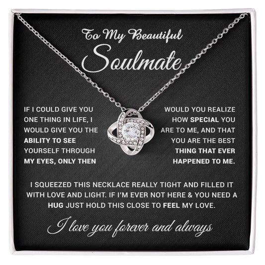 To My Soulmate Necklace, Gift For Soulmate, Anniversary Gift, Birthday Gift 25_4