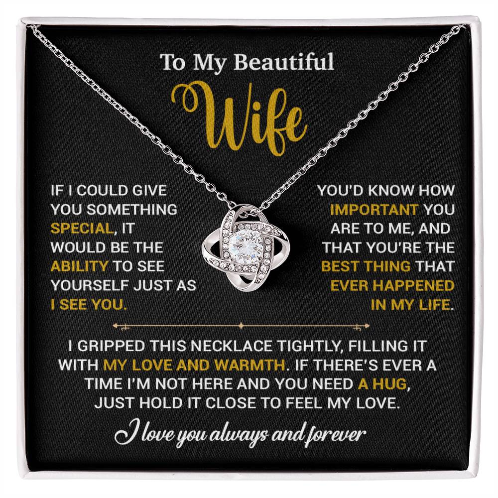 To My Wife Necklace, Christmas Gifts For Women, Anniversary Gift For Wife 25_11