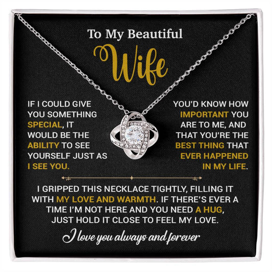 To My Wife Necklace, Christmas Gifts For Women, Anniversary Gift For Wife 25_11