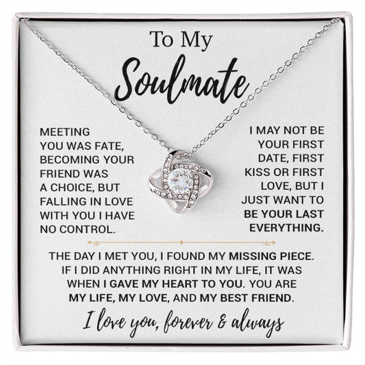 To My Soulmate Necklace, Birthday Gifts For Her, Christmas Gift For Soulmate 12_11