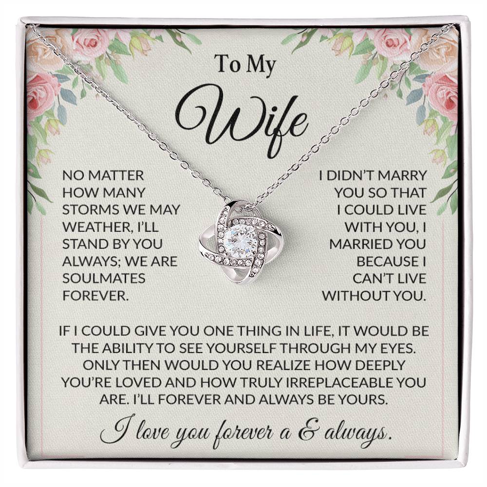 To My Wife Necklace, Christmas Gifts For Women, Anniversary Gift For Wife 18_10