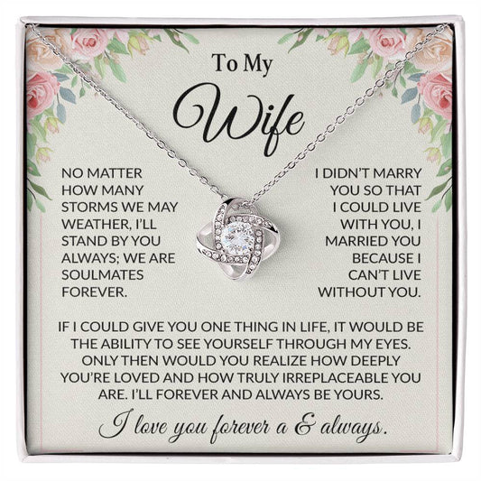 To My Wife Necklace, Christmas Gifts For Women, Anniversary Gift For Wife 18_10