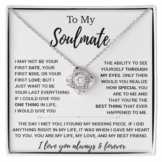 To My Soulmate Necklace, Soulmate Gift,Christmas Gift 2_9