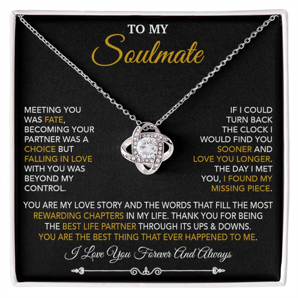 To My Soulmate Necklace, Soulmate Gift, Gift For Girlfriend, Christmas Gift 15_10