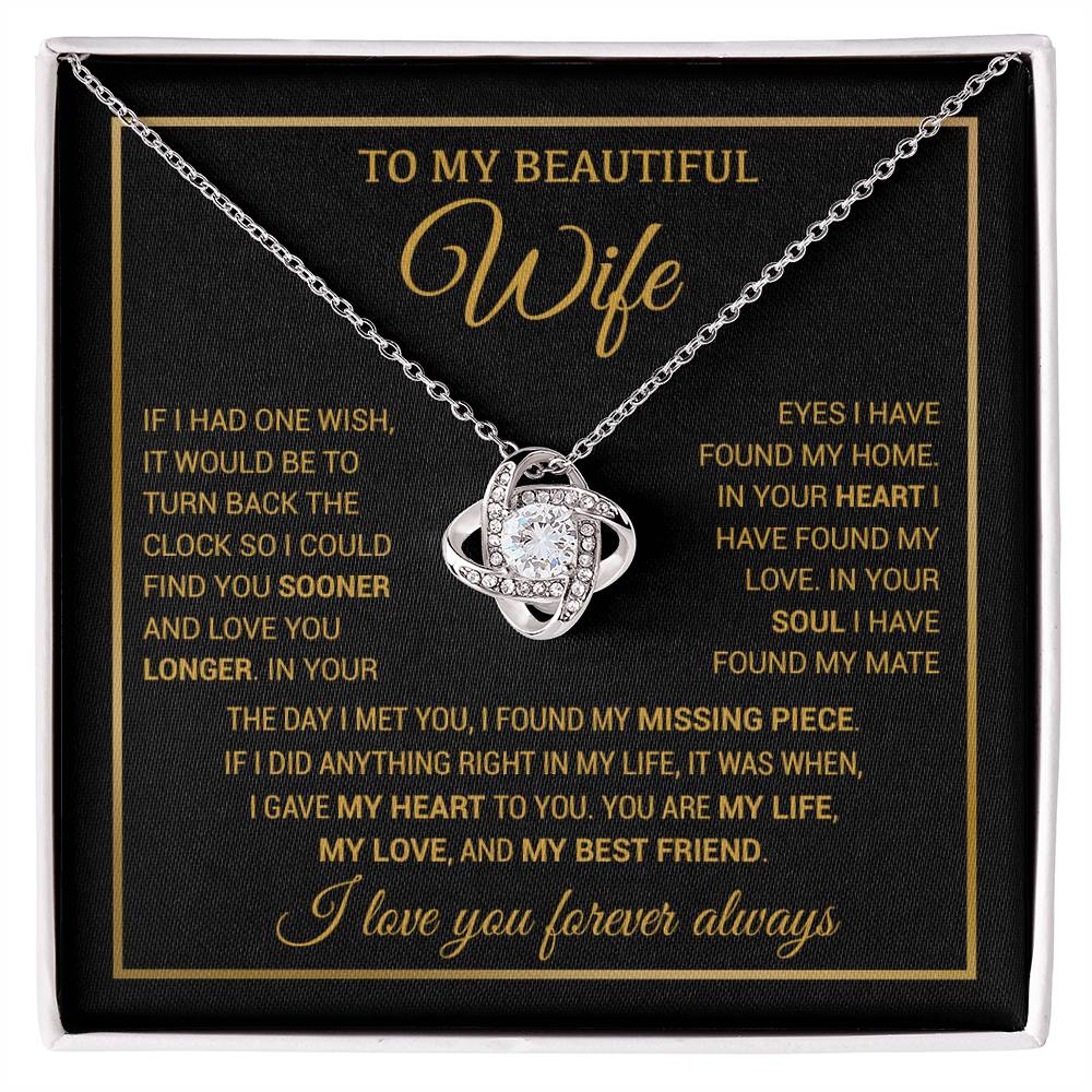 To My Wife Necklace, Christmas Gifts For Women, Anniversary Gift For Wife 6_11