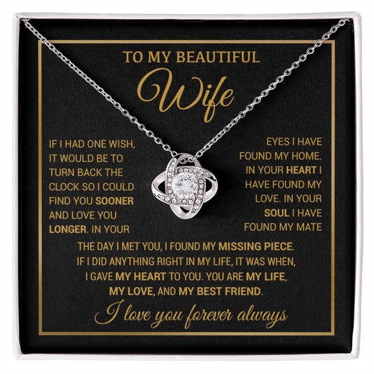 To My Wife Necklace, Christmas Gifts For Women, Anniversary Gift For Wife 6_11