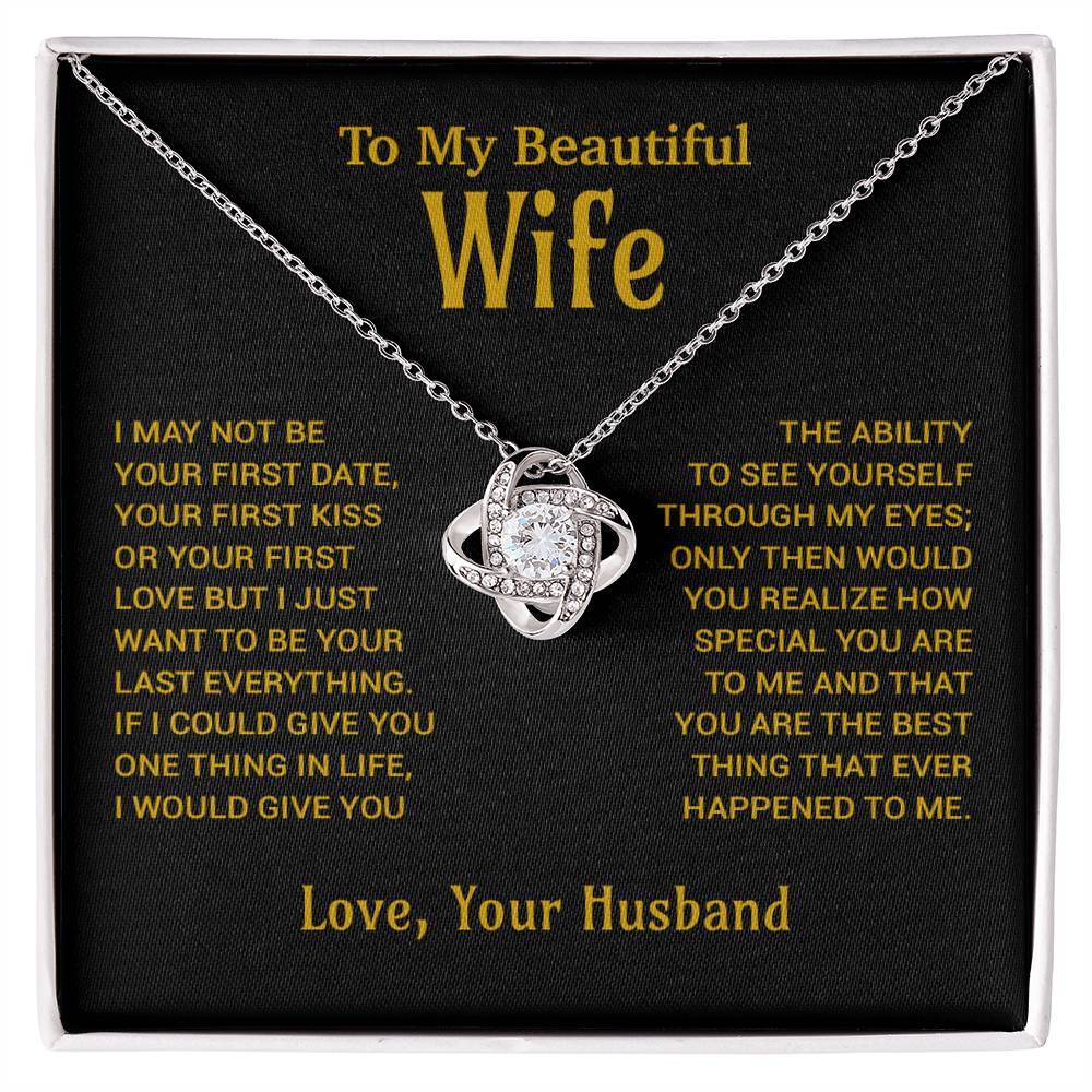 To My Wife Necklace, Christmas Gifts For Women, Anniversary Gift For Wife 14_11