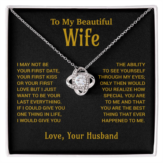 To My Wife Necklace, Christmas Gifts For Women, Anniversary Gift For Wife 14_11