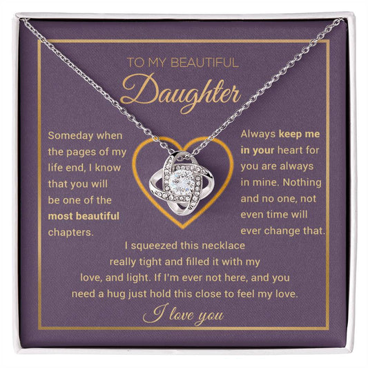 To My Daughter Necklace, Gift For Daughter From Dad, Daughter Father Necklace 30_11_Tim