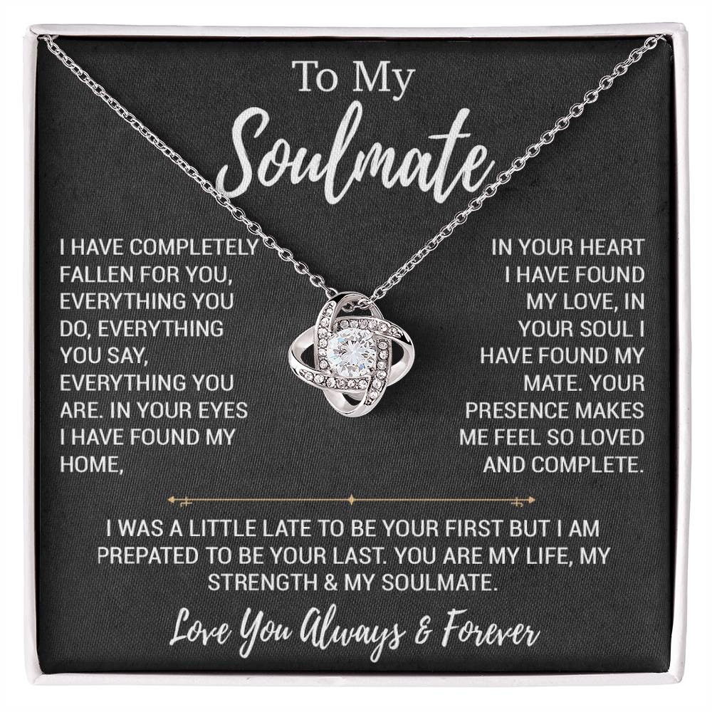 To My Soulmate Necklace, Birthday Gifts For Her, Christmas Gift For Soulmate 14_9