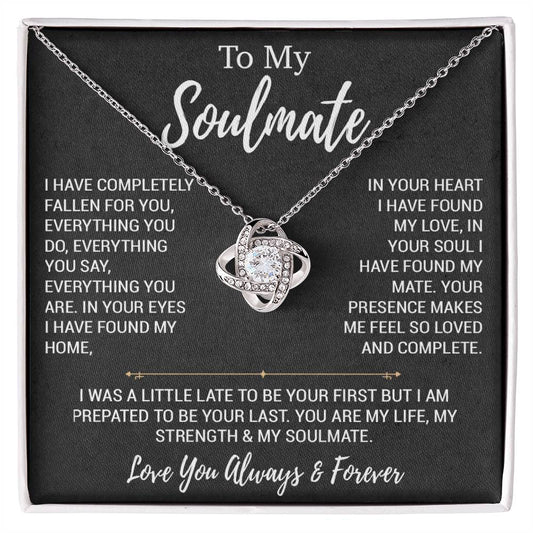 To My Soulmate Necklace, Birthday Gifts For Her, Christmas Gift For Soulmate 14_9
