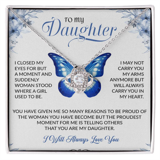 To My Daughter Necklace, Gift for Daughter from Dad, Daughter Father Necklace 30_11