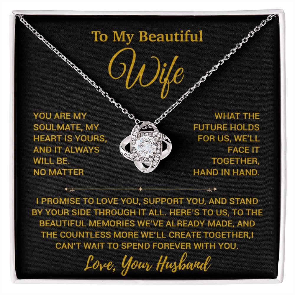 To My Wife Necklace, Vanlentines Gifts For Women, Anniversary Gift For Wife 29_12_