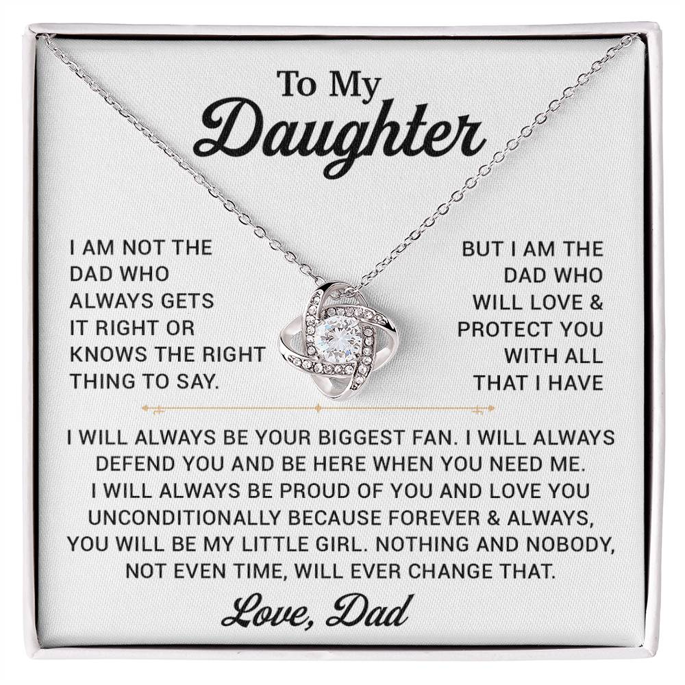 To My Daughter Necklace, Gift for Daughter from Dad, Father Daughter Necklace 1_11