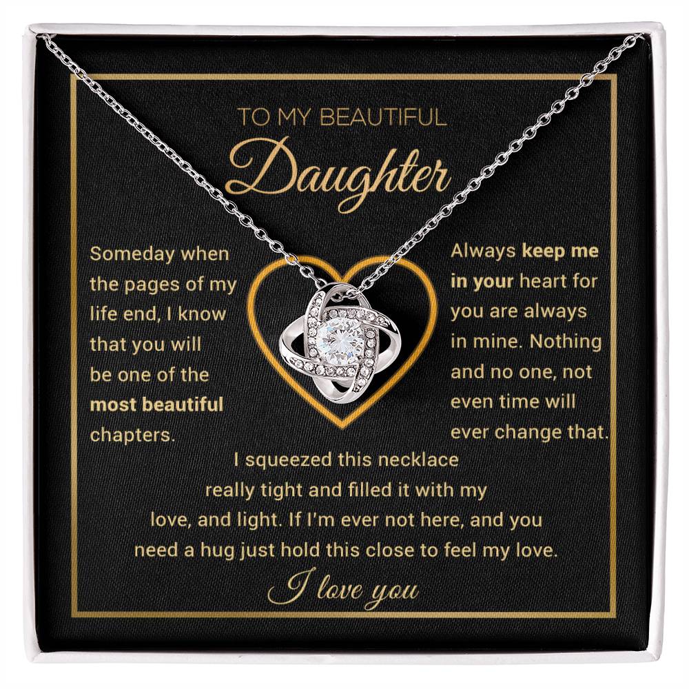 To My Daughter Necklace, Daughter Gift from Dad, Mom, Daughter Birthday Gift, Christmas Gift 13_11