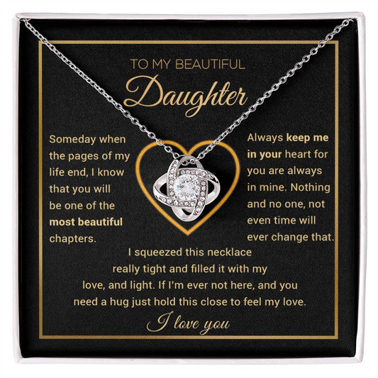 To My Daughter Necklace, Daughter Gift from Dad, Mom, Daughter Birthday Gift, Christmas Gift 13_11