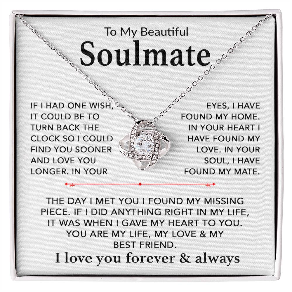 To My Soulmate Necklace, Gift For Soulmate, Anniversary Gift, Birthday Gift 29_9