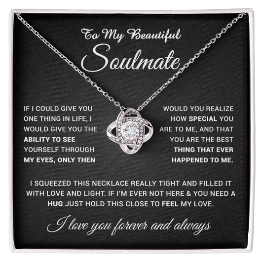 To My Soulmate Necklace, Gift For Soulmate, Anniversary Gift, Birthday Gift 25_4