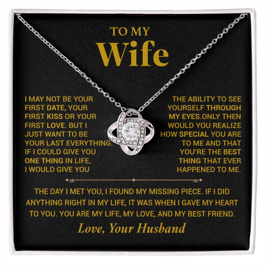 To My Wife Necklace, Christmas Gift For Wife, Christmas Gifts For Her, Wife Gift
