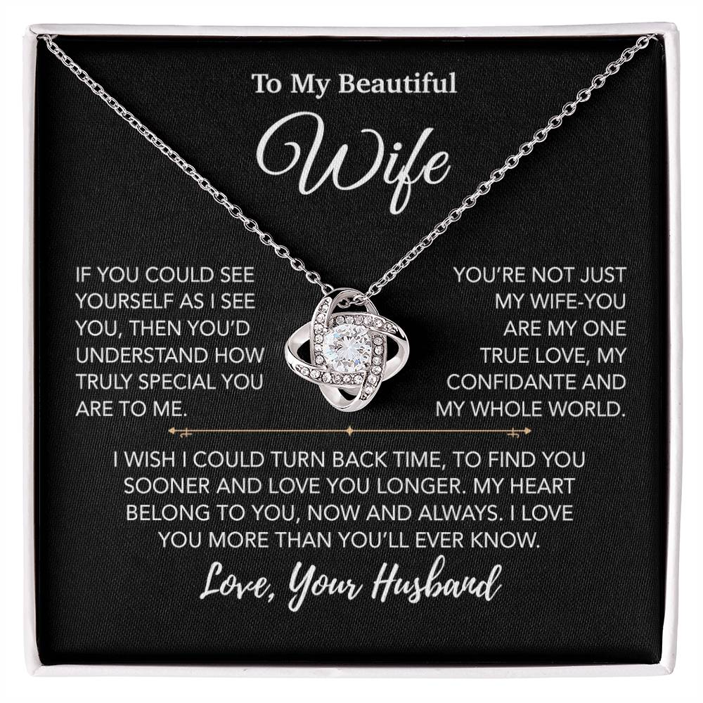 To My Wife Necklace, Vanlentines Gifts For Women, Anniversary Gift For Wife 28_12