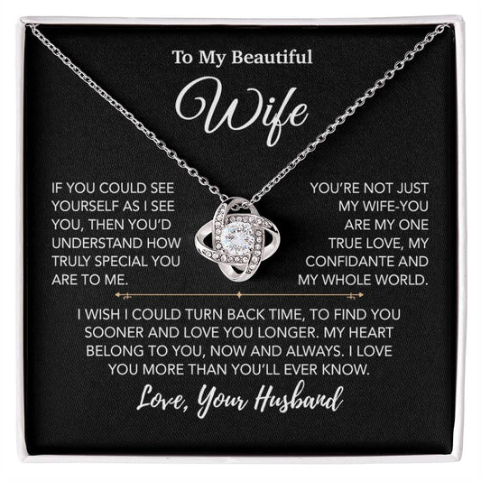 To My Wife Necklace, Vanlentines Gifts For Women, Anniversary Gift For Wife 28_12