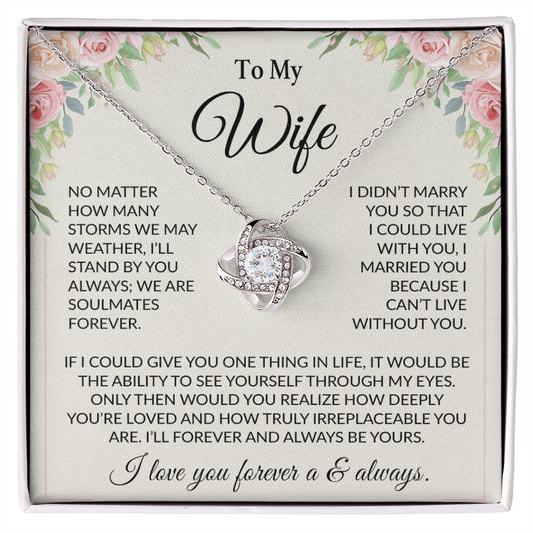 To My Wife Necklace, Christmas Gifts For Women, Anniversary Gift For Wife 18_10