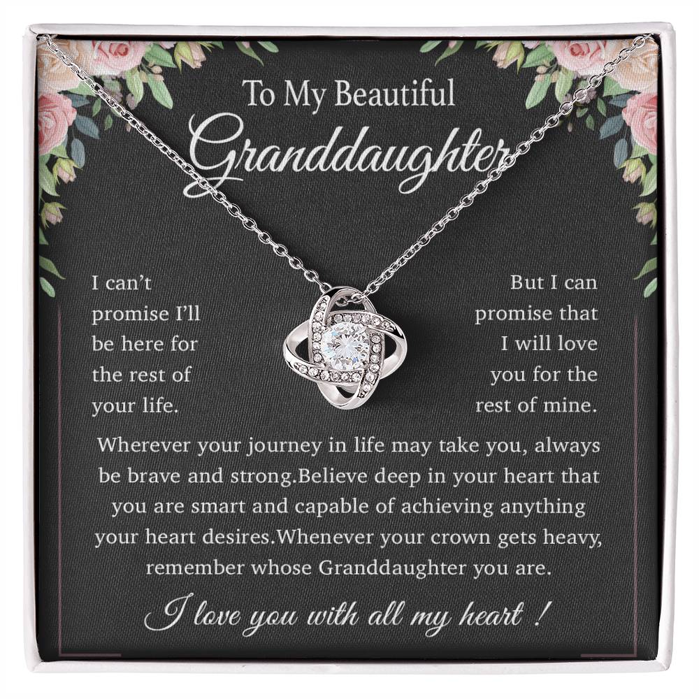 To My Granddaughter Necklace, Granddaughter Gift from Grandpa, Christmas Gift 22_11