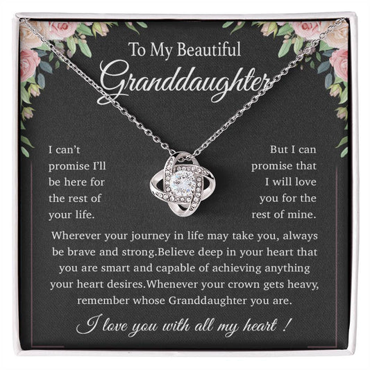 To My Granddaughter Necklace, Granddaughter Gift from Grandpa, Christmas Gift 22_11