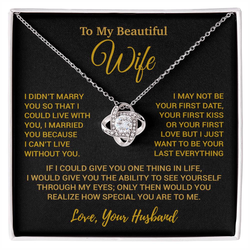 To My Wife Necklace, Christmas Gifts For Women, Anniversary Gift For Wife 3_8