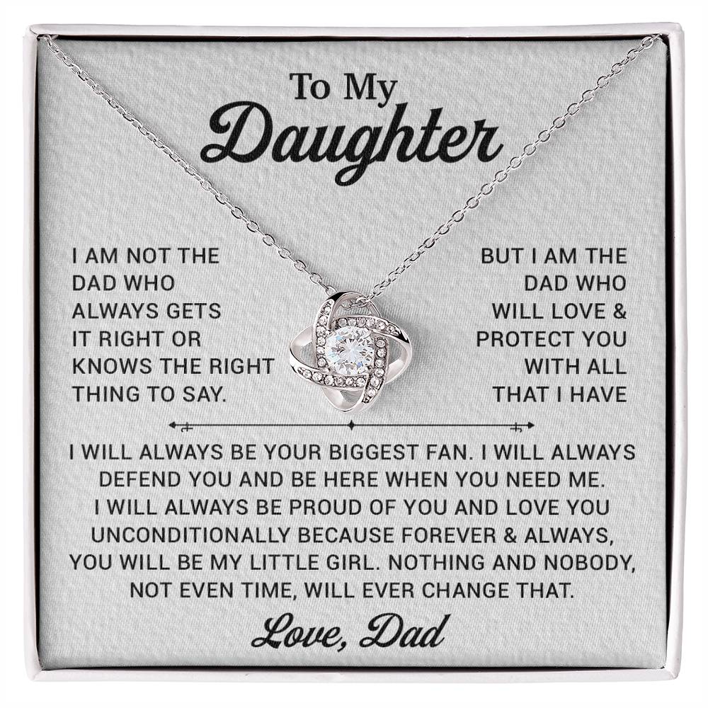 To My Daughter Necklace, Gift for Daughter from Dad, Father Daughter Necklace 5_10
