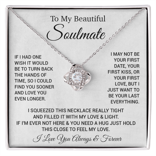To My Soulmate Necklace, Gift For Soulmate, Anniversary Gift, Christmas Gift 24_2