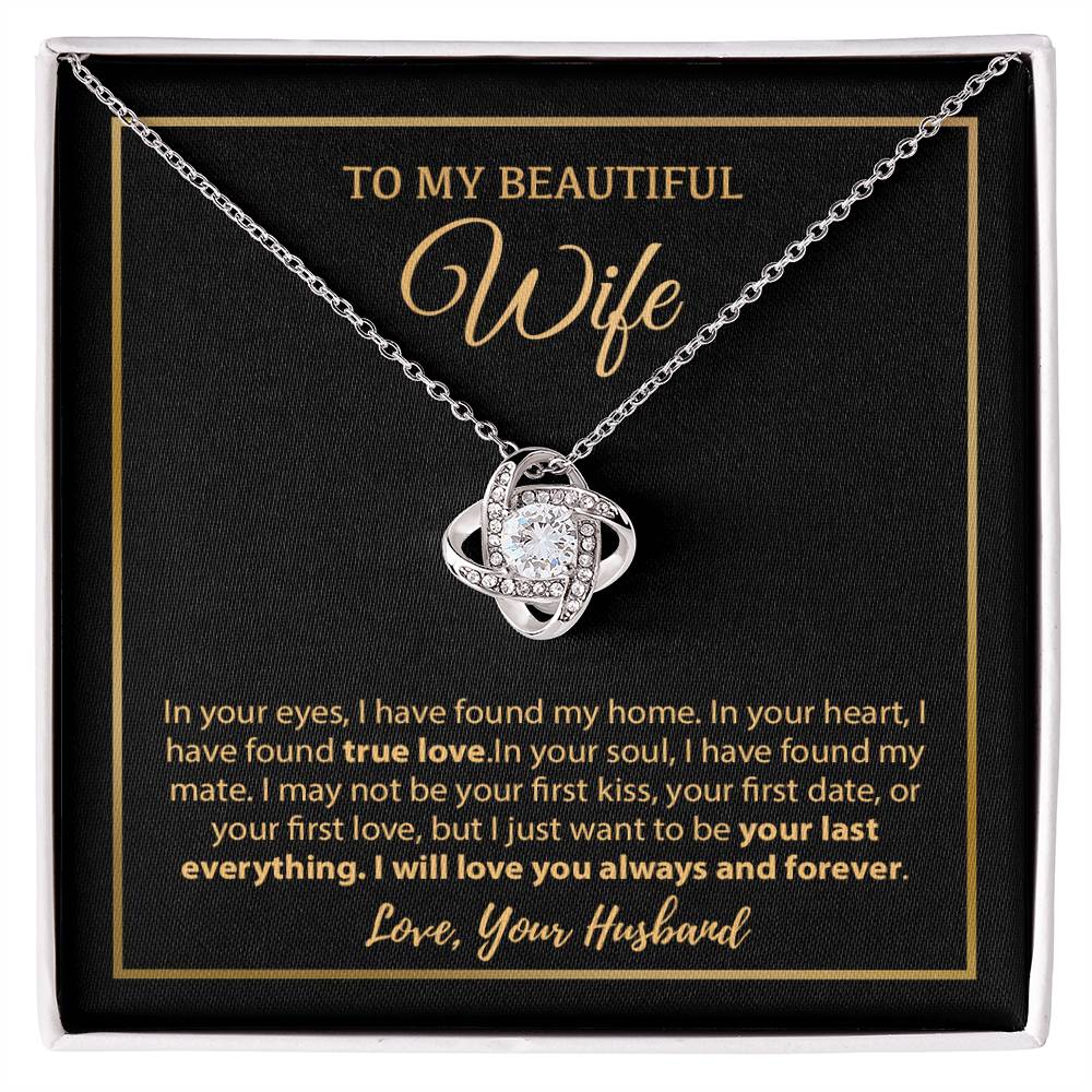 To My Wife Necklace, Christmas Gifts For Women, Anniversary Gift For Wife 18_12
