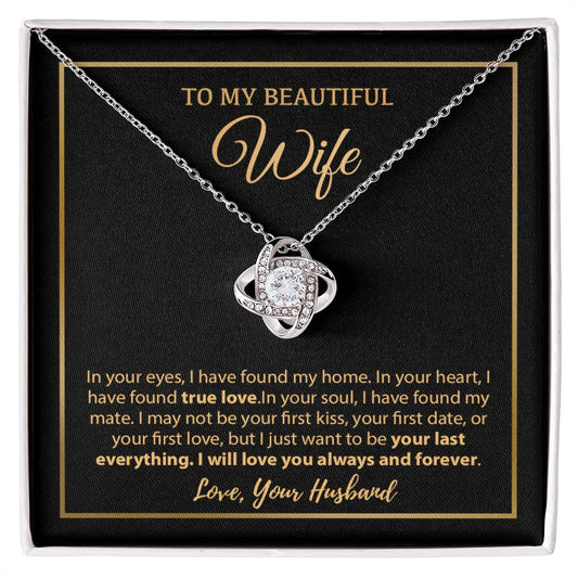 To My Wife Necklace, Christmas Gifts For Women, Anniversary Gift For Wife 18_12