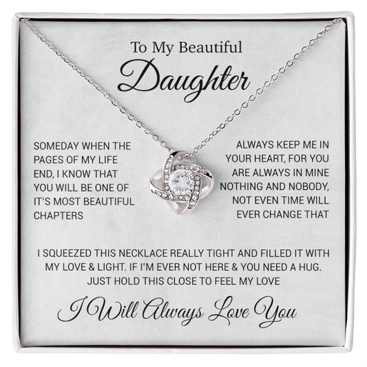 To My Daughter Necklace, Daughter Father Necklace, Daughter Gift From Dad 25_4