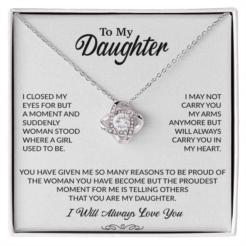 To My Daughter Necklace, Gift for Daughter from Dad, Daughter Father Necklace 27_9