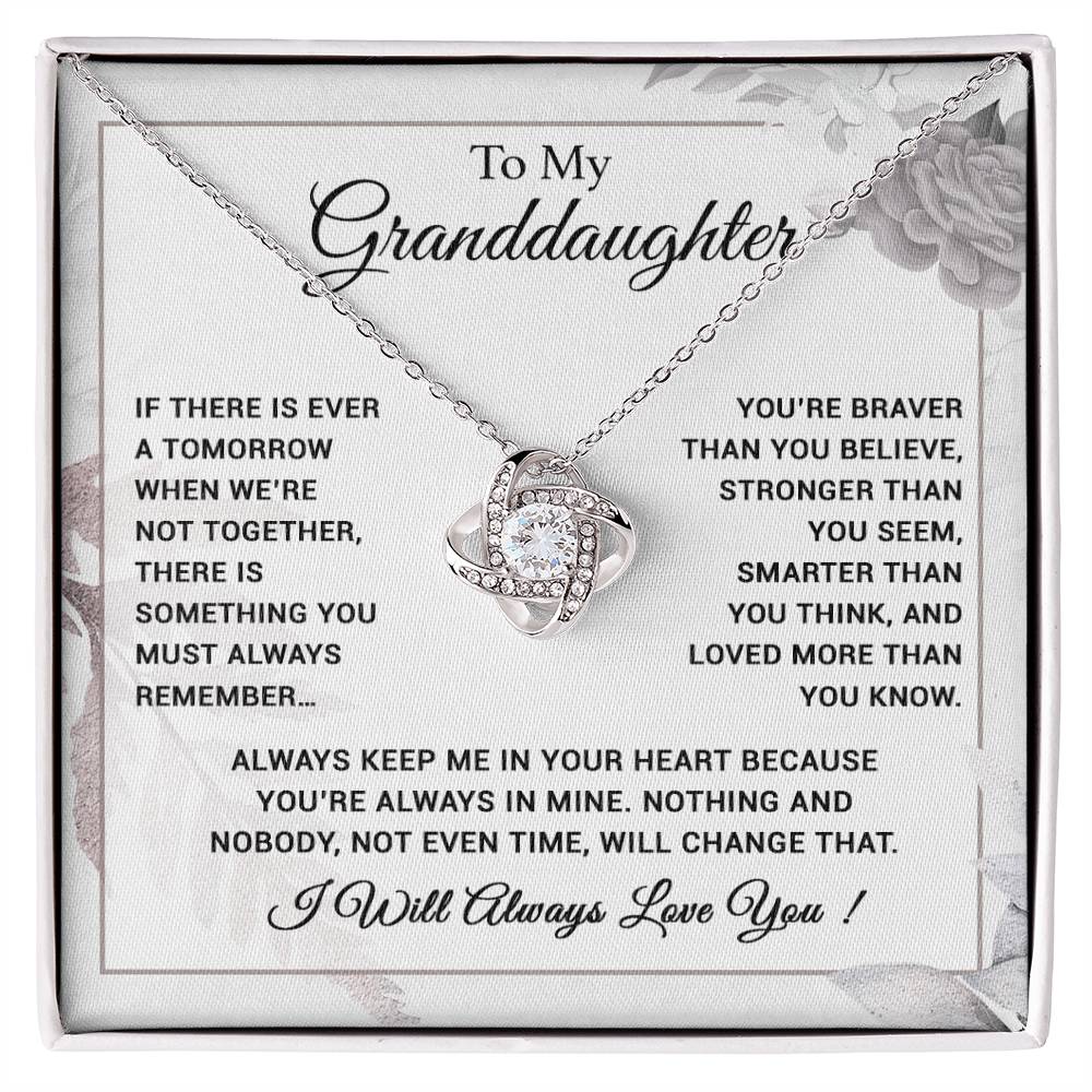 To My Granddaughter Necklace, Xmas Birthday Gift For Granddaughter from Grandma 26_8
