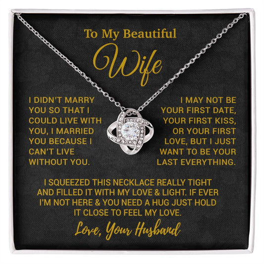 To My Wife Necklace, Christmas Gifts For Women, Anniversary Gift For Wife 23_9